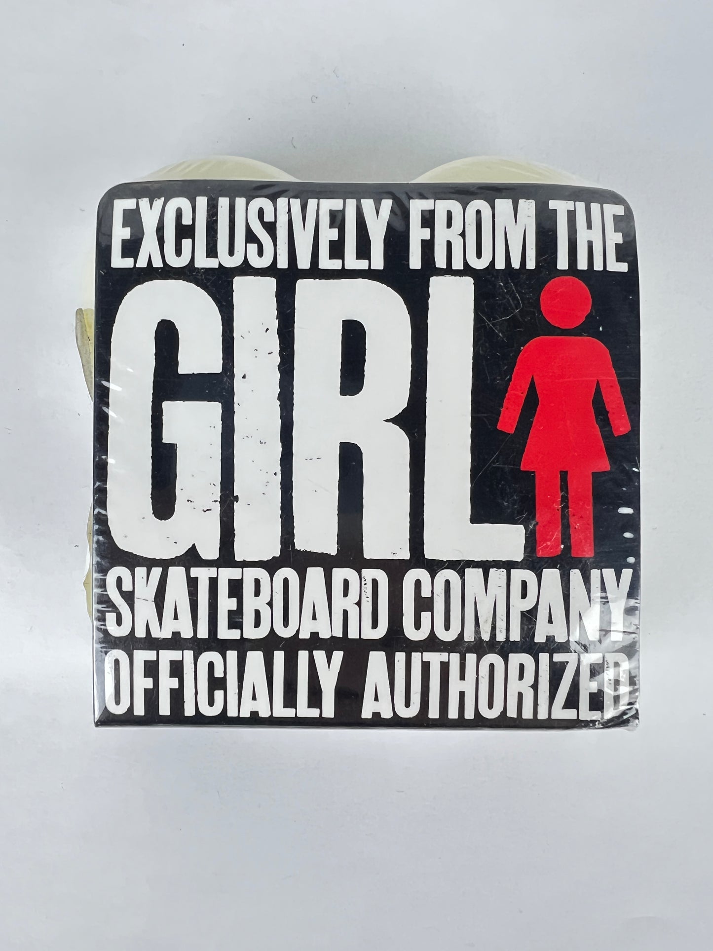 Girl Staple Big Girl Grain Logo Black White Size 50MM Vintage NOS Wheels