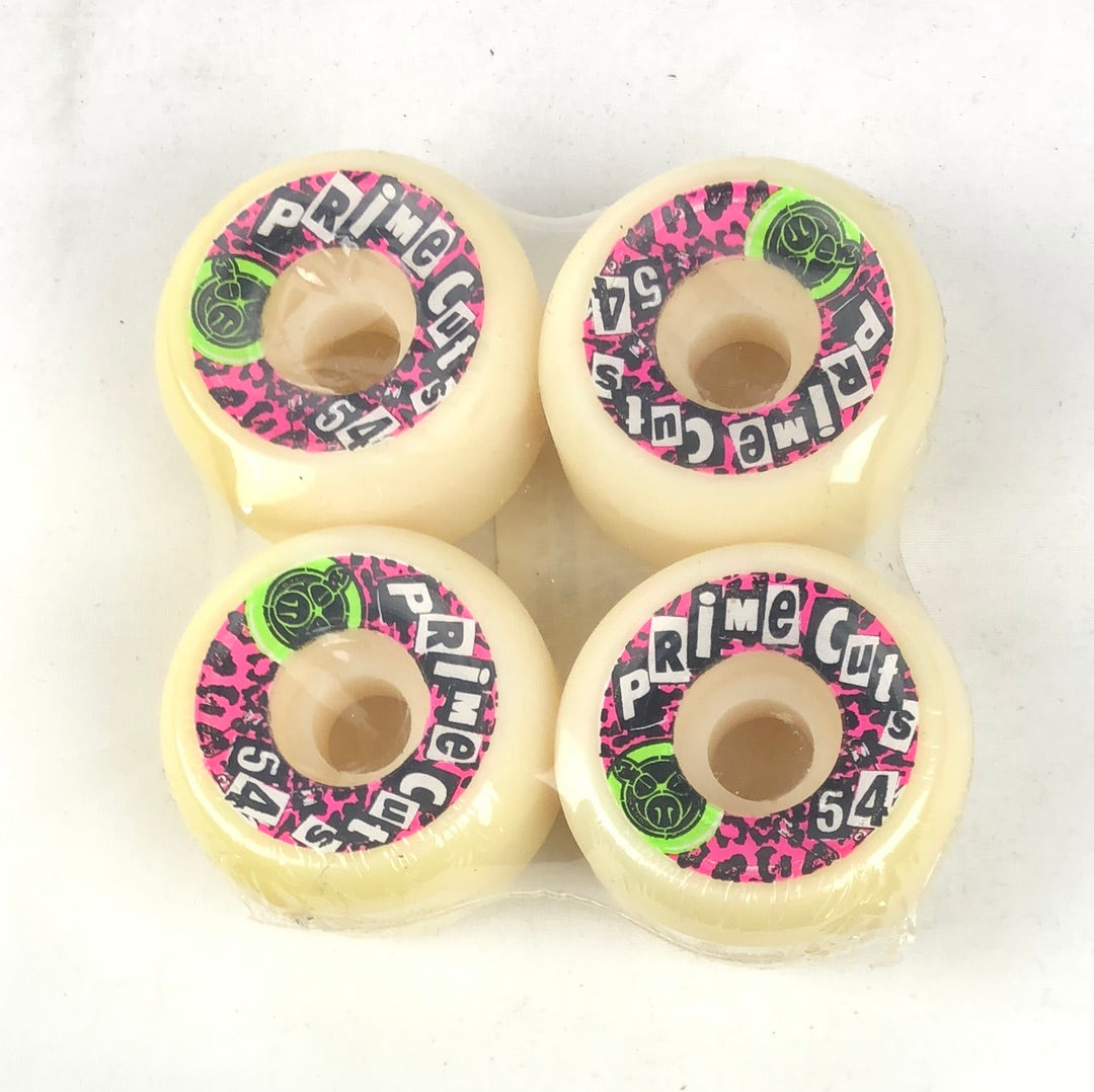 Pig Prime Cuts Pink Black Green White 54mm Skateboard Wheels