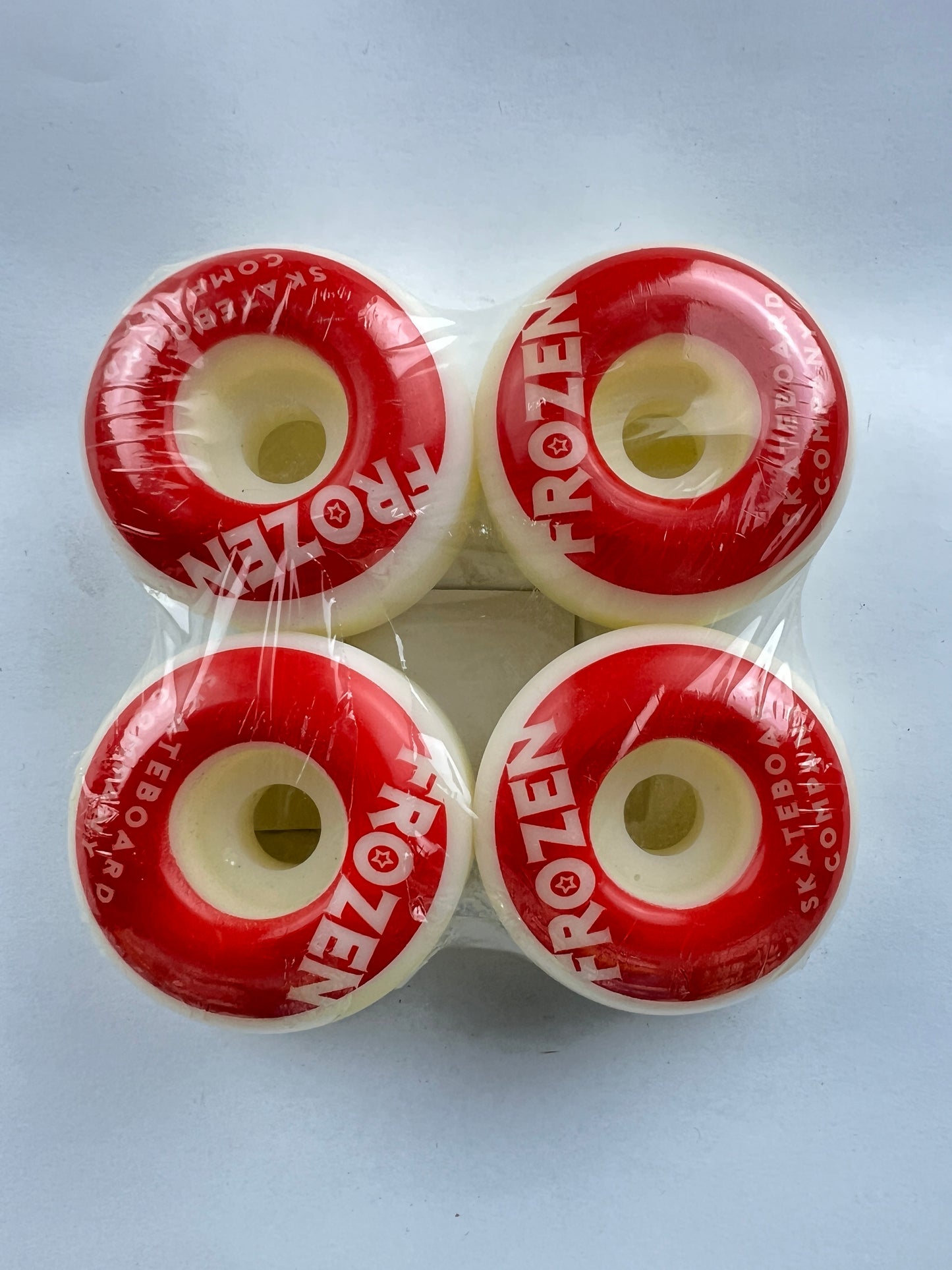 Frozen Red White Size 53MM Vintage NOS Wheels