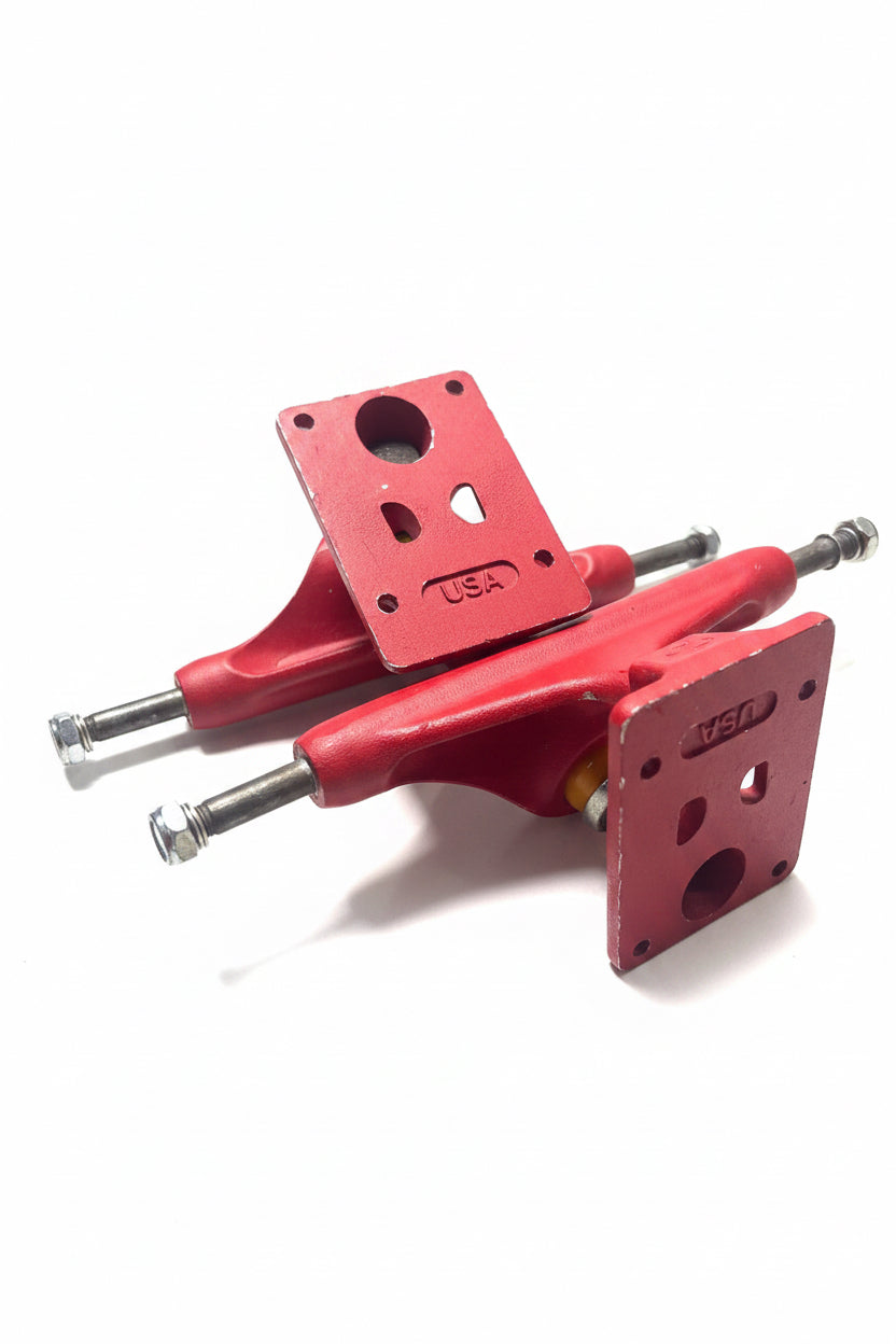 Independent Stage 9 Dipped Red Iron Cross Baseplate Size 8.0" Axle Vintage NOS Trucks 2003