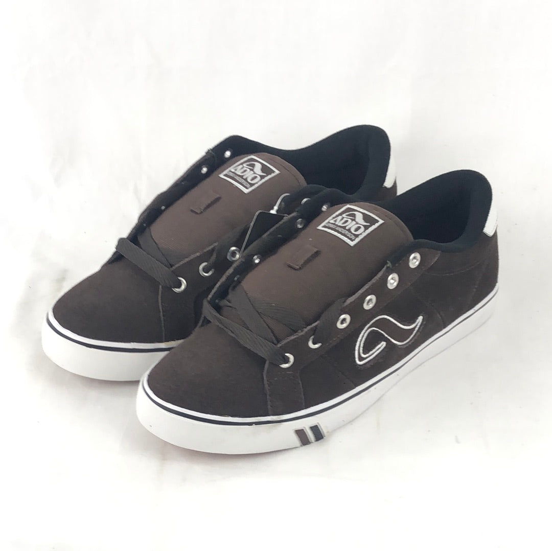 Adio Kenny Standard Brown/White/White US Mens Size 10