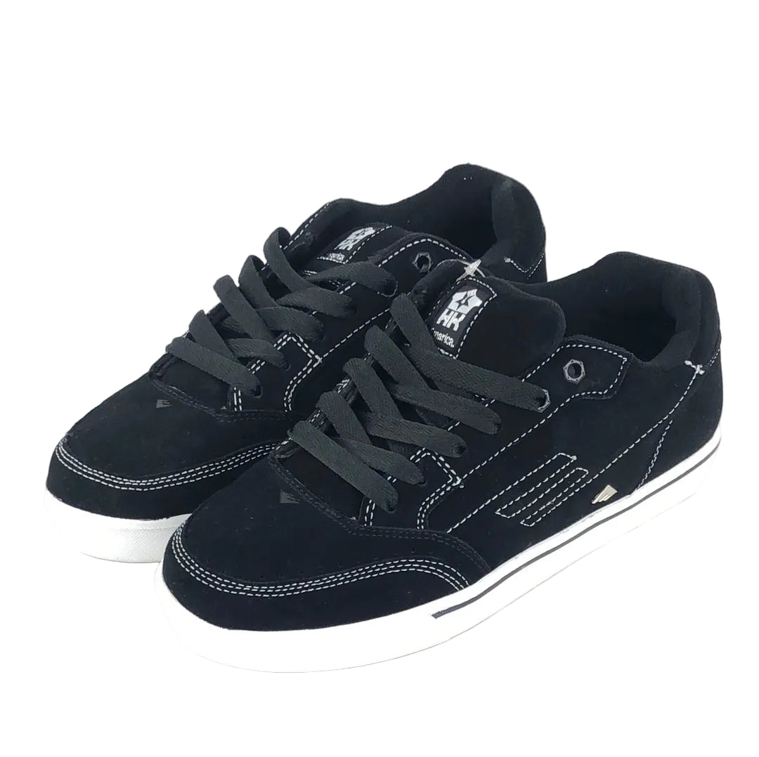Emerica The Kirchart (SDK) Black/White/Silver US Mens Size 10 Vintage Shoes 2007