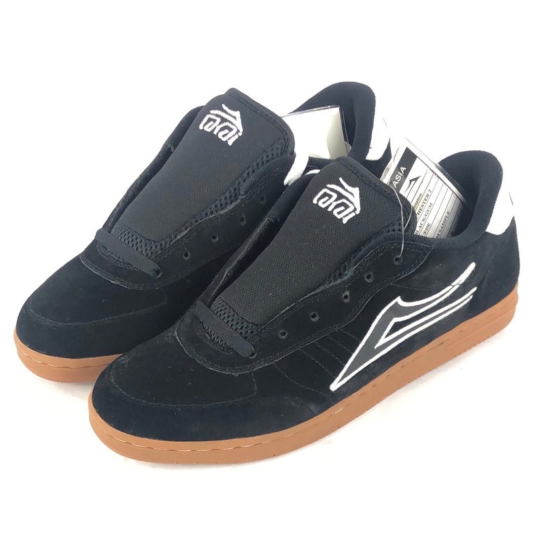 Lakai Manchester 2 Black Gum Suede U.S. Mens Size 10 Shoes Samples