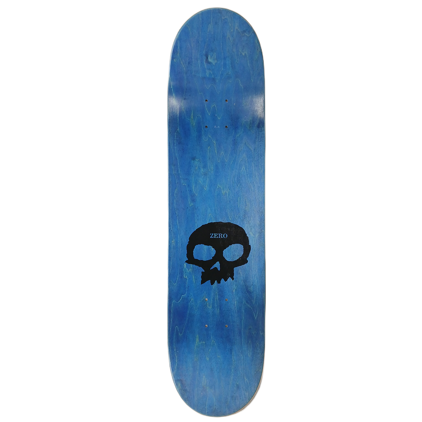 Zero Team Classic Skull Black Size 8.0" Vintage NOS Deck
