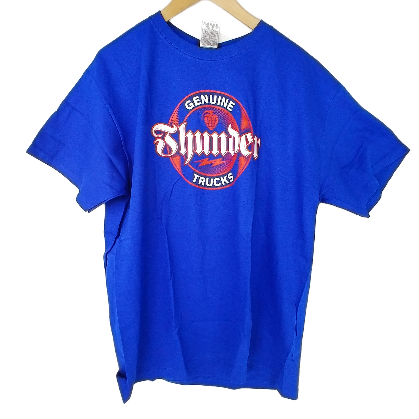 Thunder Trucks Genuine II Blue Size L S/s Shirt