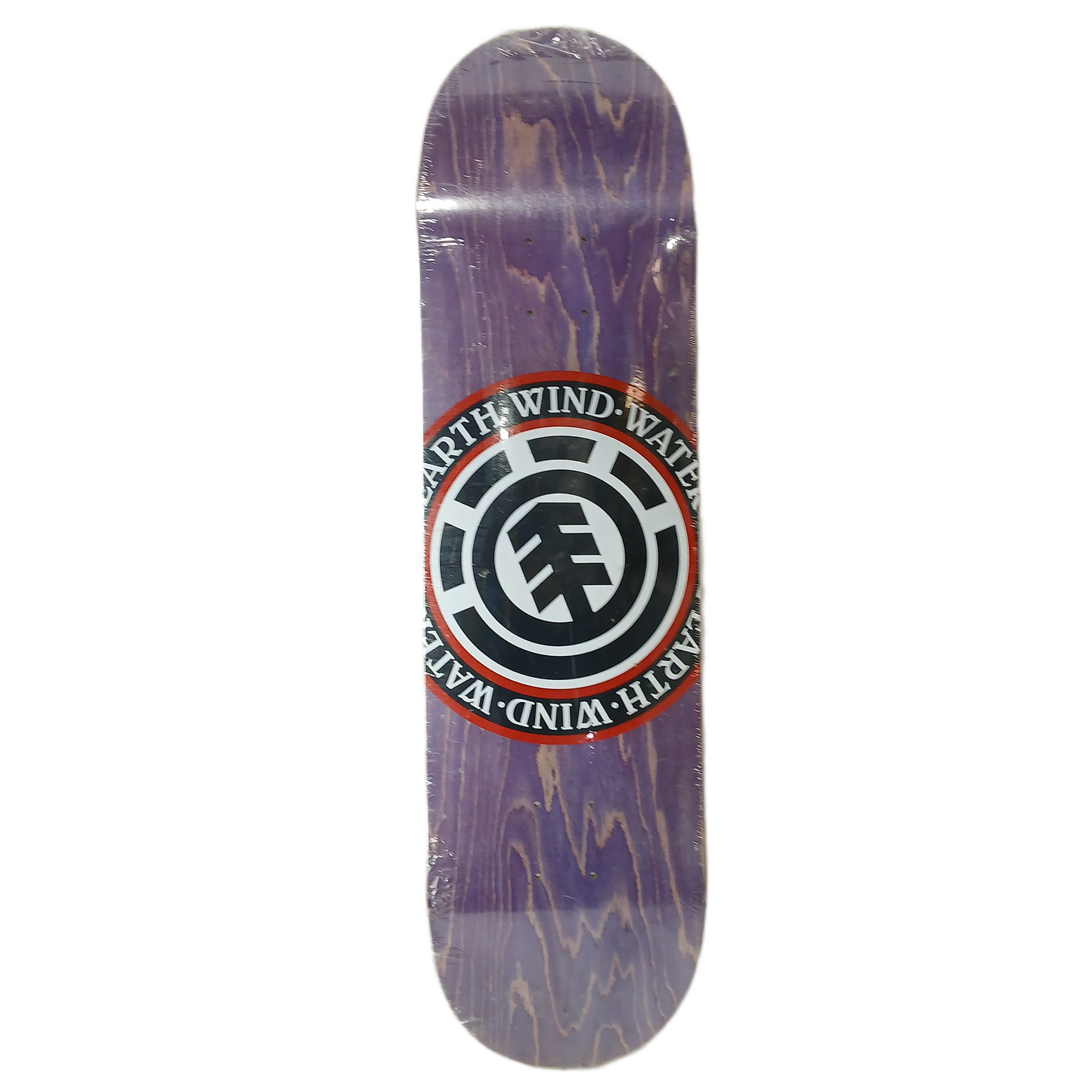 Element Wind Water Fire Earth Purple White Black Red Size 8.500" Vintage NOS Deck