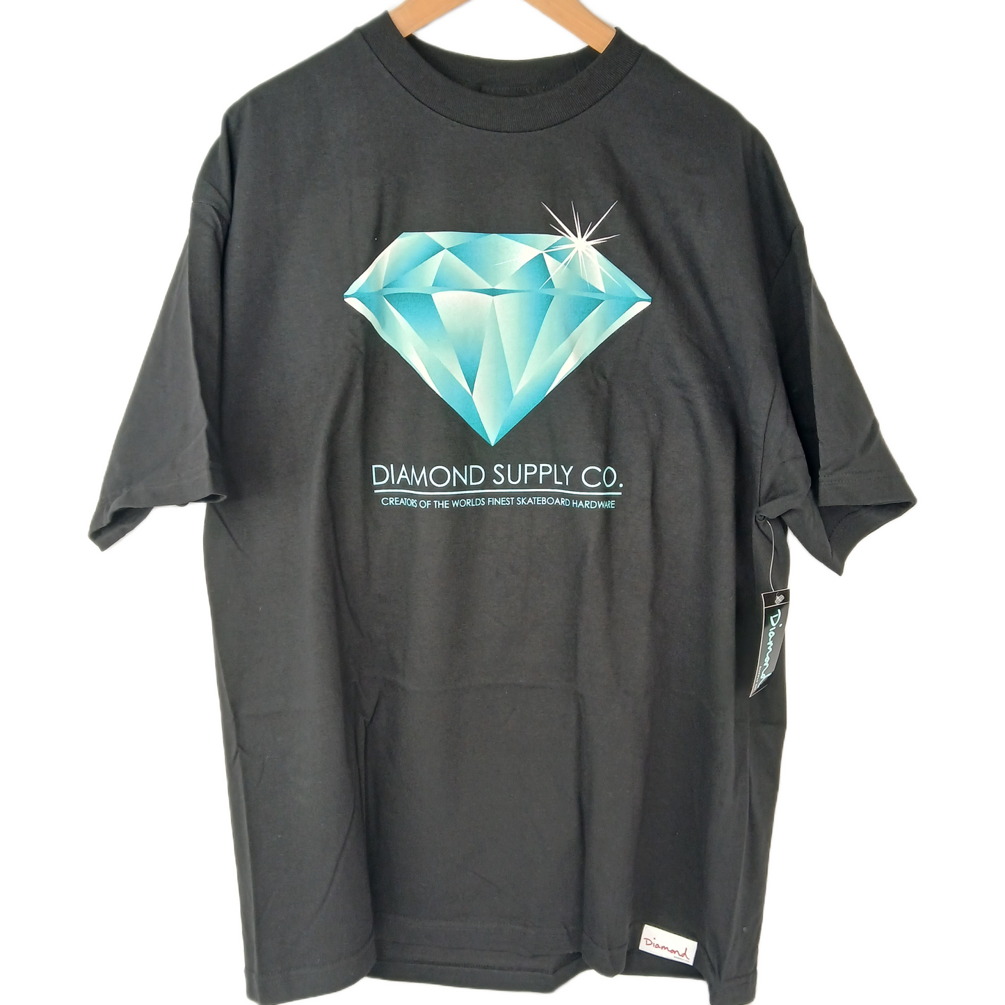 Diamond Creators Black Blue White Size XL S/s Shirt