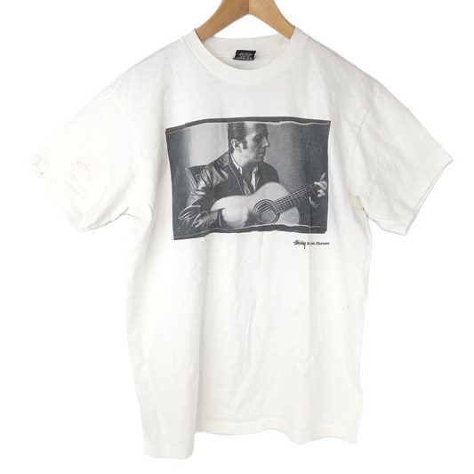 Stussy x Josh Cheuse Portrait White Black Size M S/s Shirt