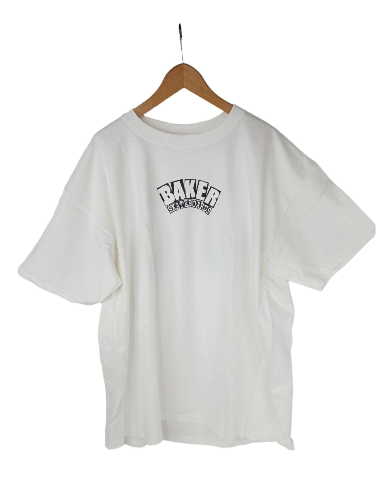 Baker Baker Skateboards Logo Black White Size XXL S/s Shirt
