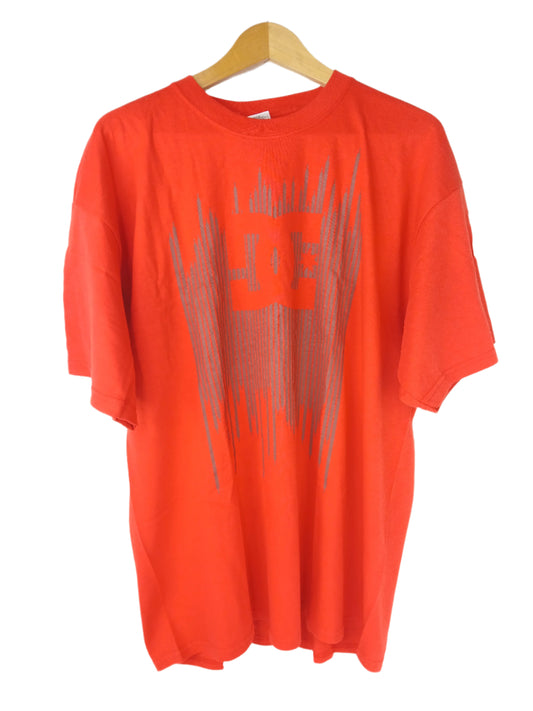 DC Shoe Laces Logo Red Size XL S/s Shirt
