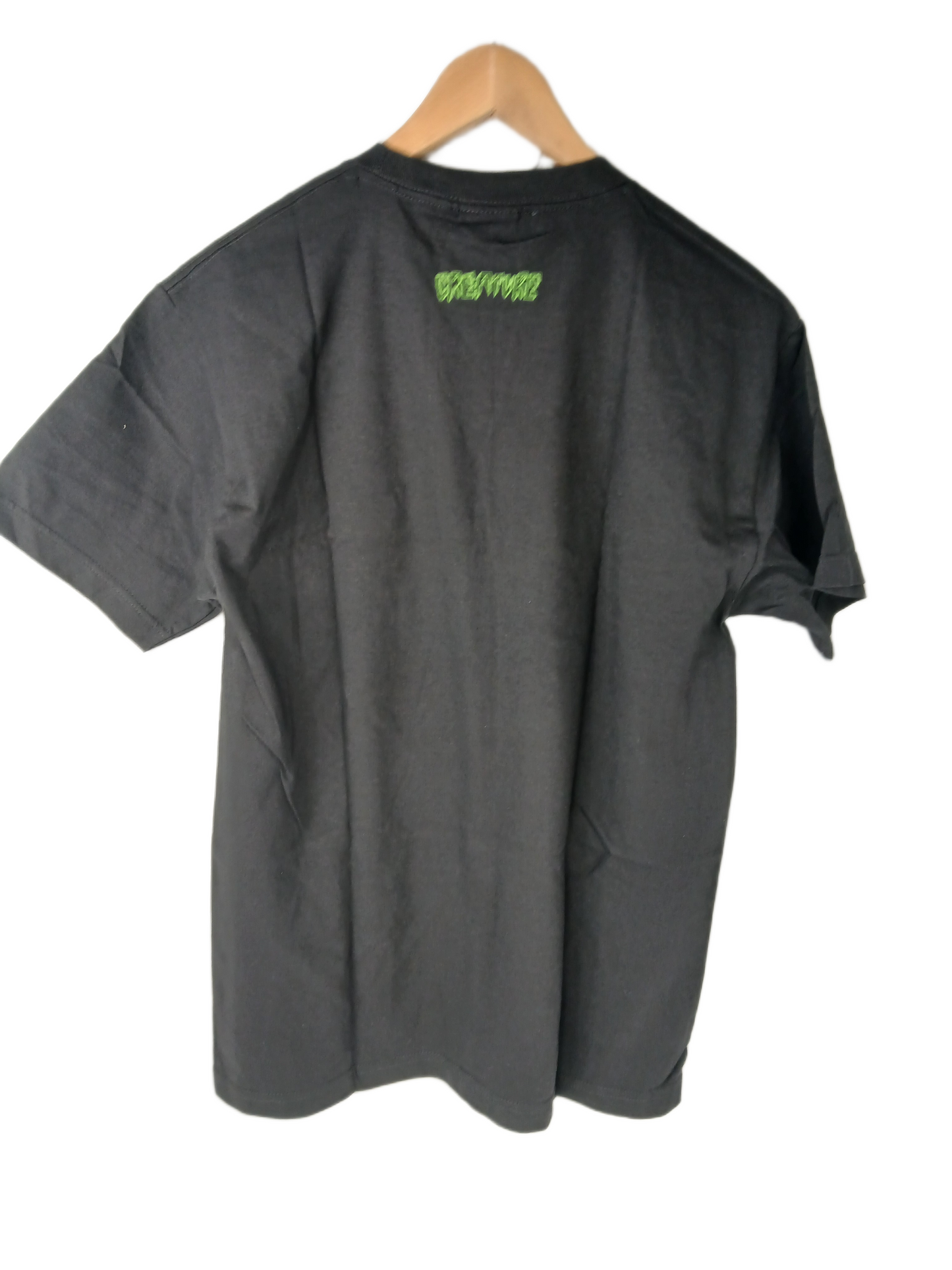 Creature Ruined My Life Drawing Black Green Yellow Size M S/s Shirt