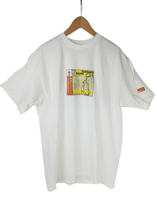 Stussy Johnston Scott White Size XL S/s Shirt