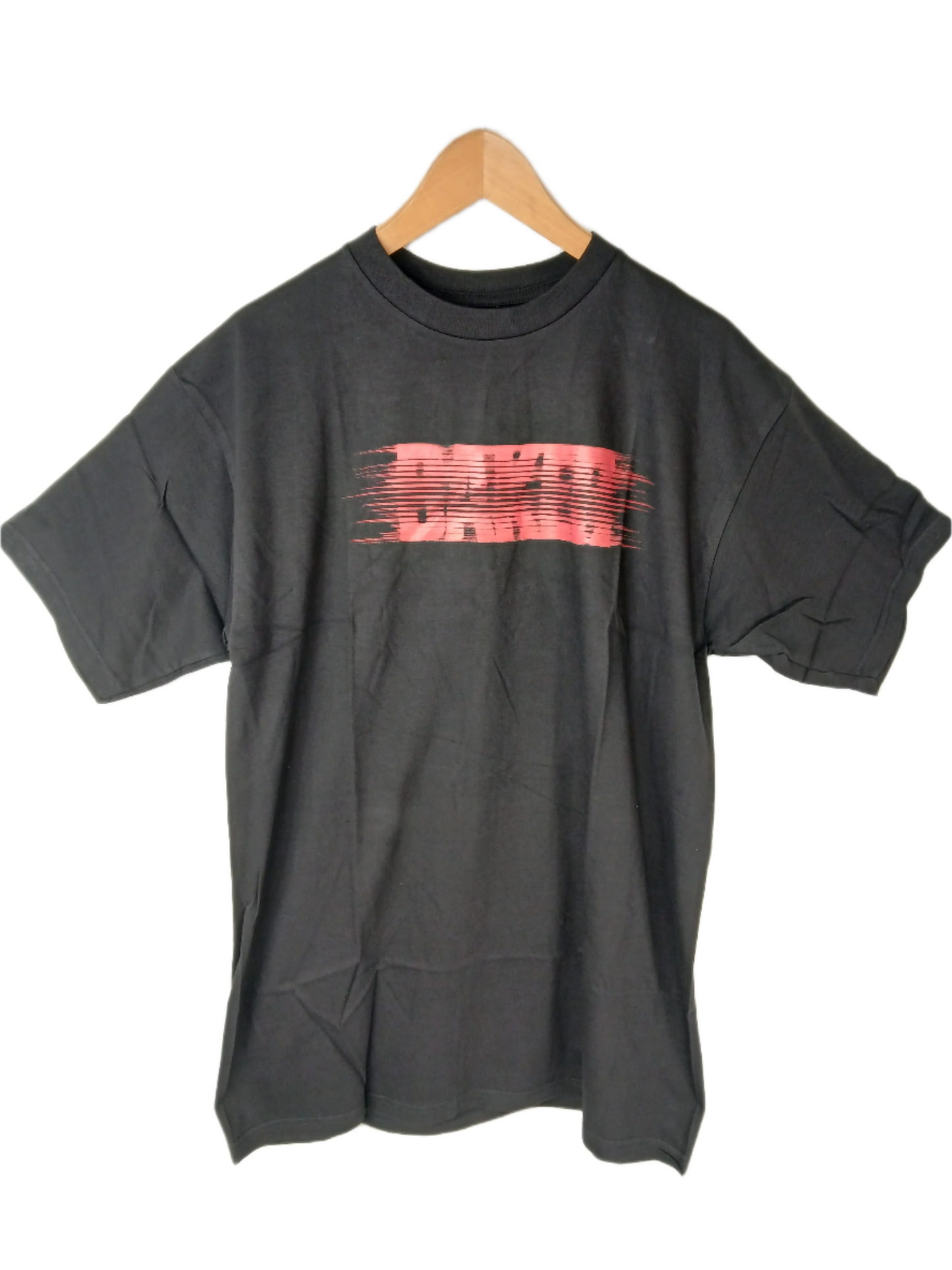 Baker Blur Letters Black red Size L S/s Shirt