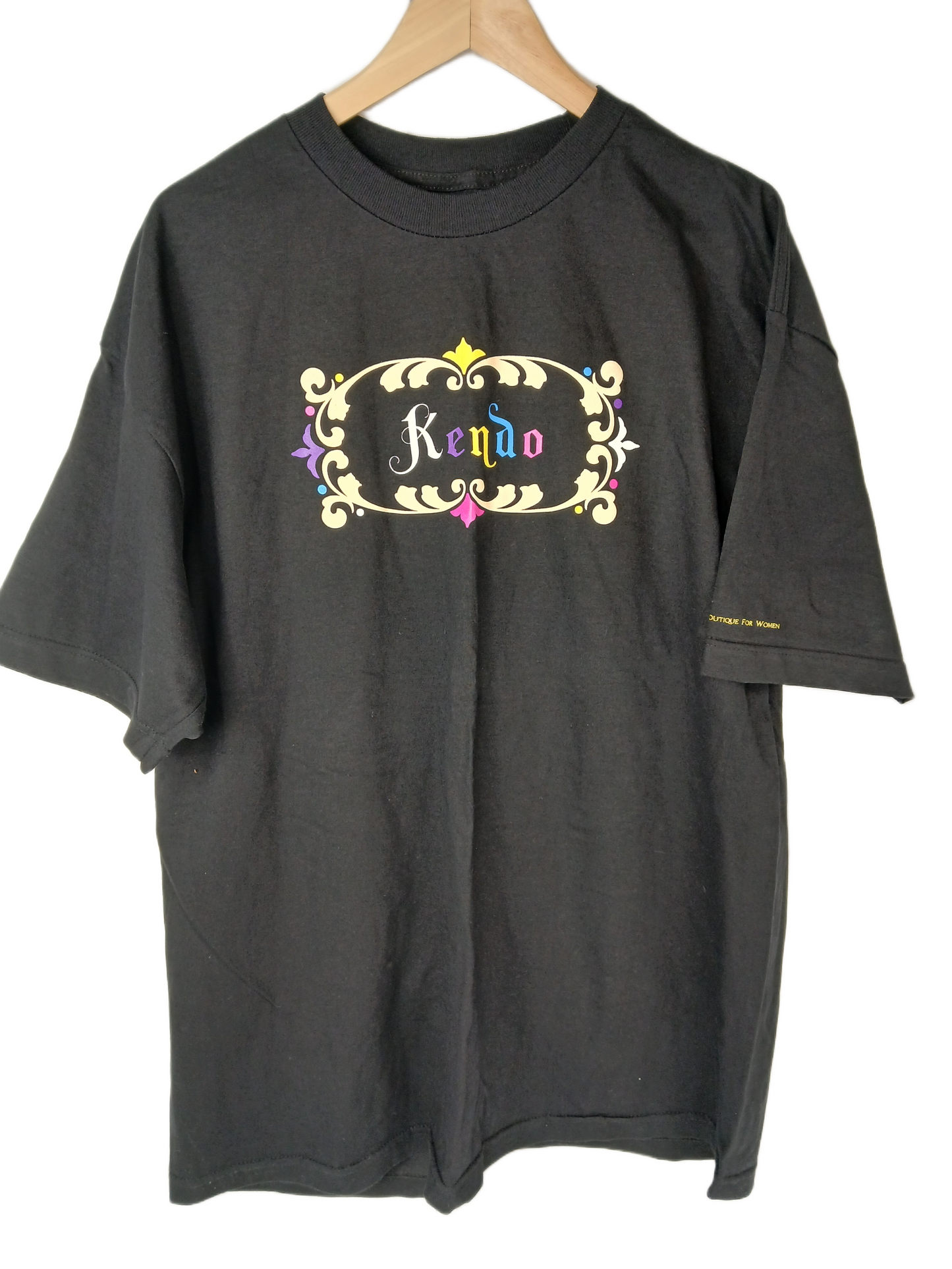 Kendo Chest Logo Black Size XL S/s Shirt