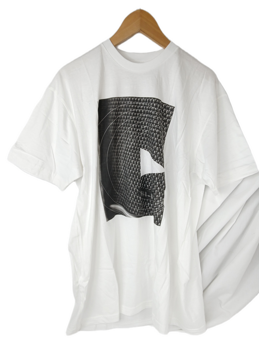 Stereo Sounds Soundwaves Black White Size XL S/s Vintage Shirt