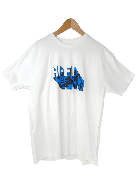 Stereo Hi Fi Metropolitan Blue Grey Size L S/s Shirt