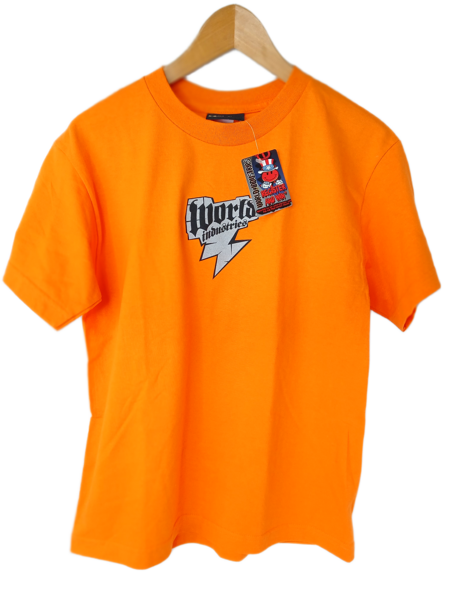 World Industries Heavy Hitter Orange Size L S/s Shirt