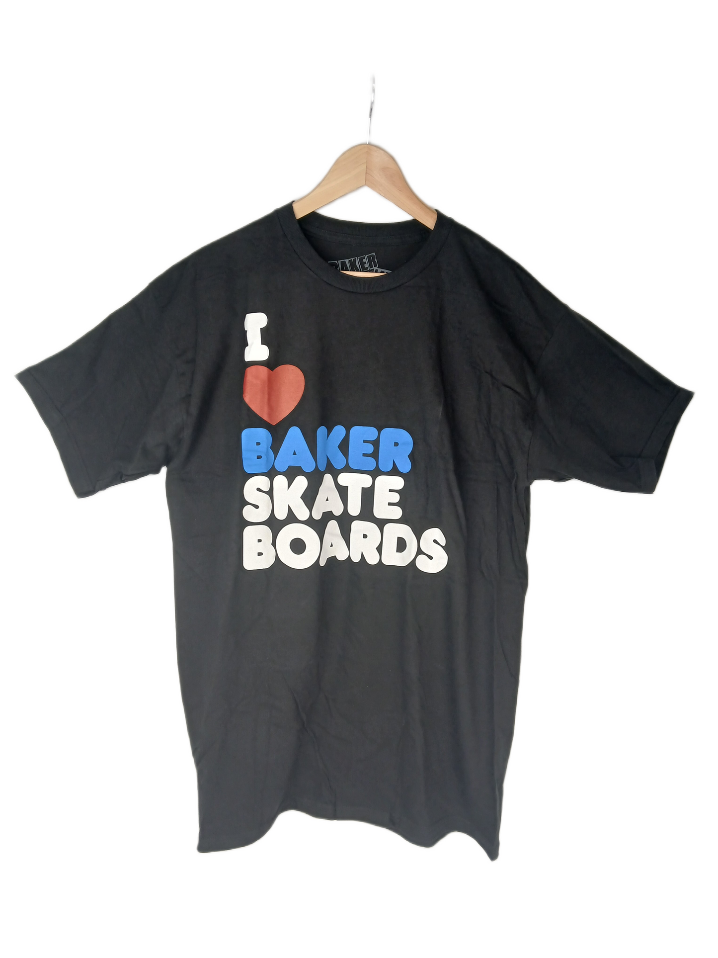 Baker I Love Baker Skateboards Black Size L S/s Shirt