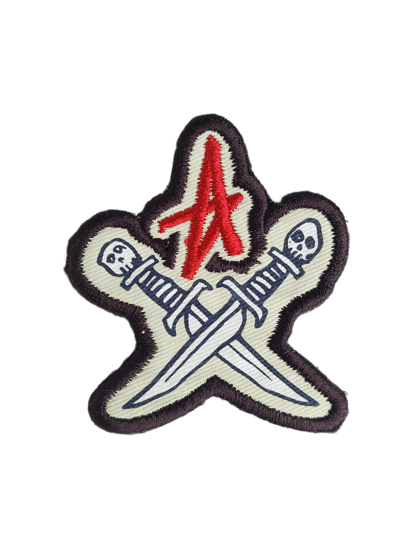 Altamont Andrew Reynolds A Broadswords Brown Red White Black 2.25" X 2.5" Vintage NOS Patch