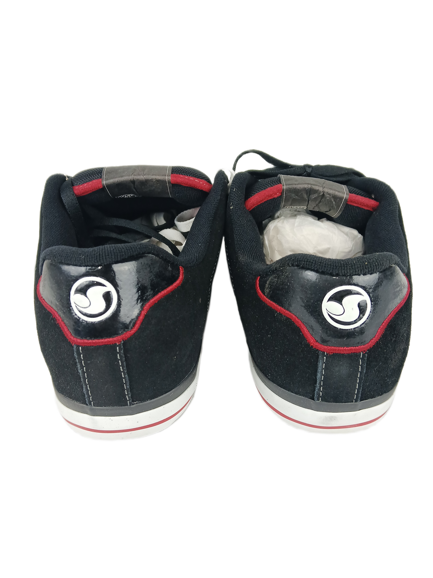 DVS Tim Gavin Gavin CT Bar Black Suede Size 10 Shoes