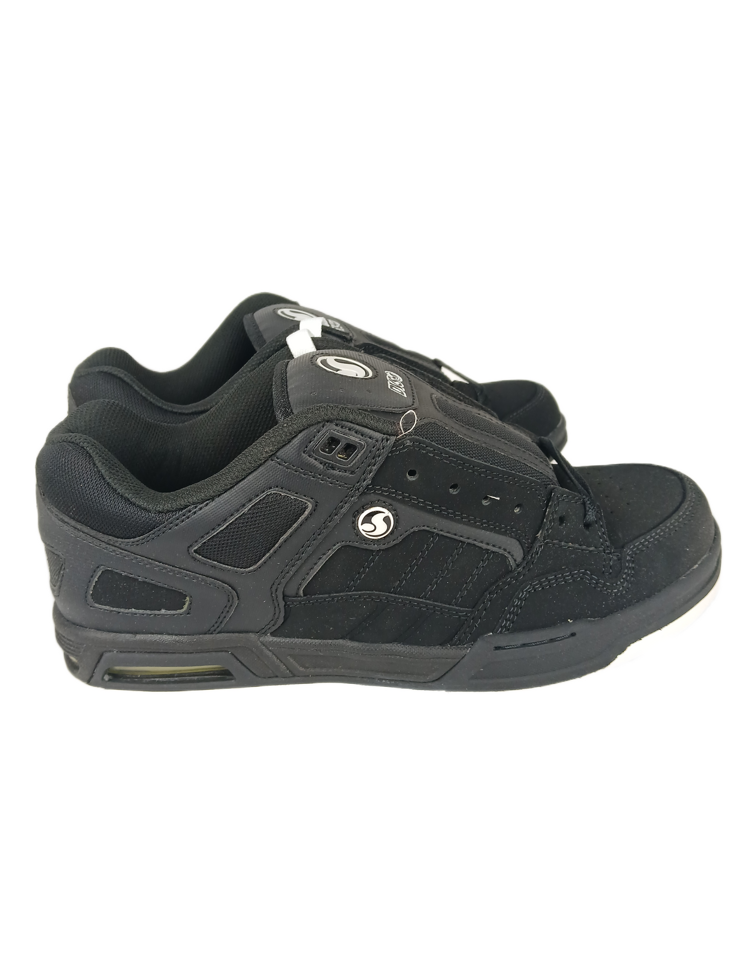 DVS Throttle Black Nubuck Size 10.5 Shoes