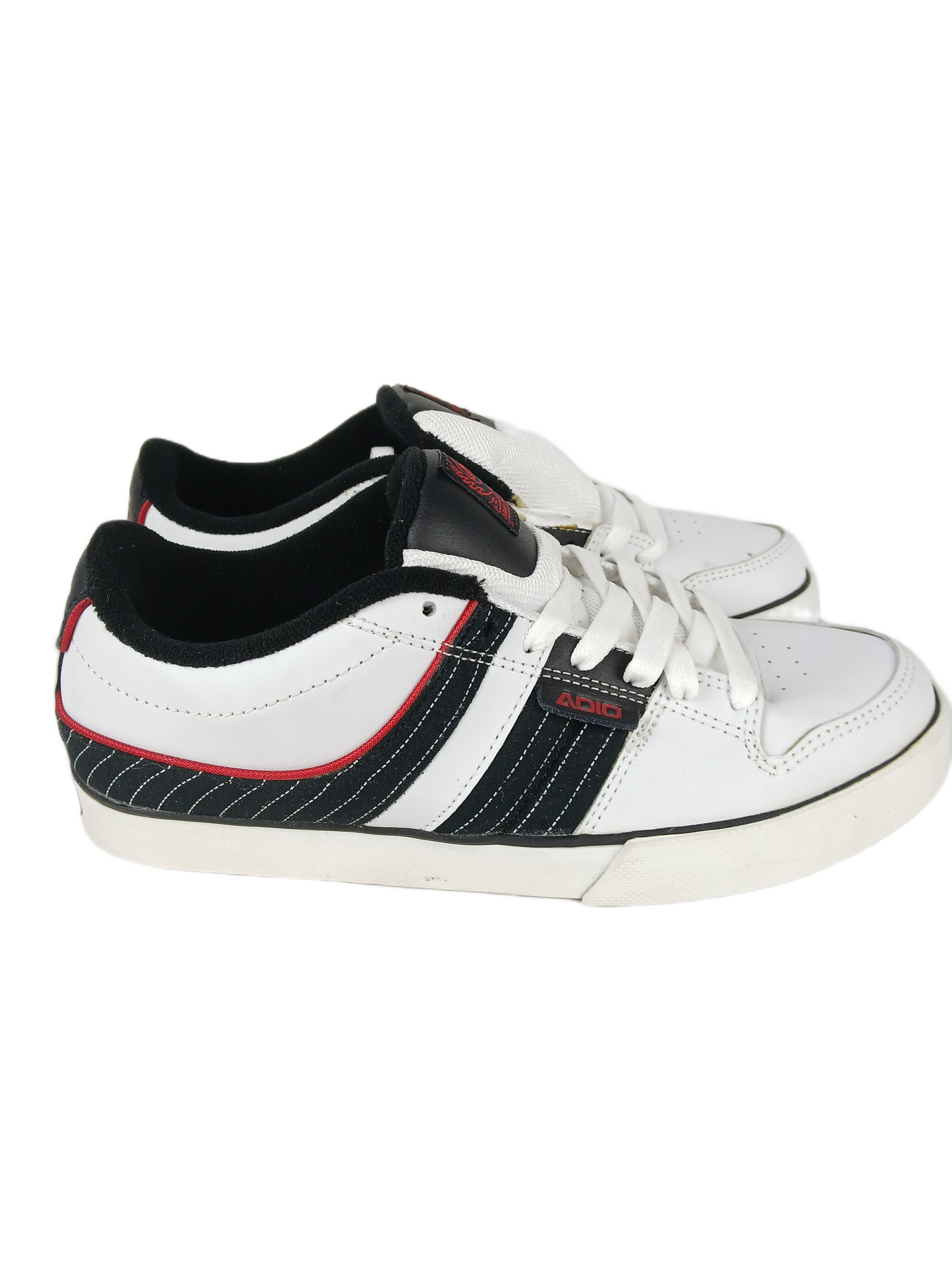 Adio Shaun White SL White Black Red US Mens Size 8 Vintage Sample Shoes