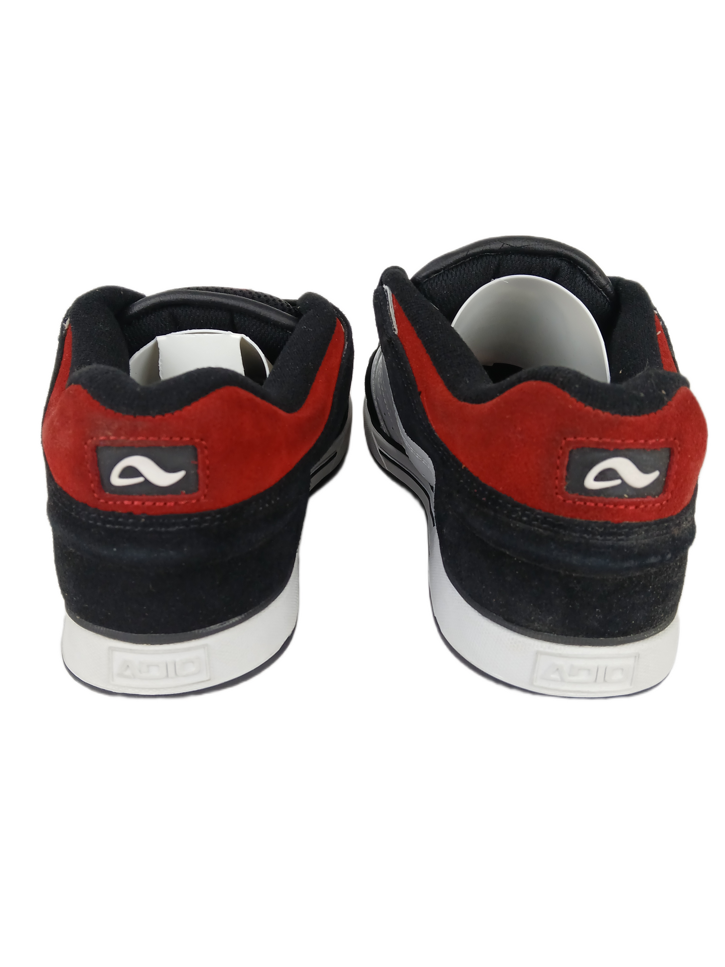 Adio Kenny Anderson Kenny V2 Black White Red US Mens Size 9.5 Vintage Sample Shoes