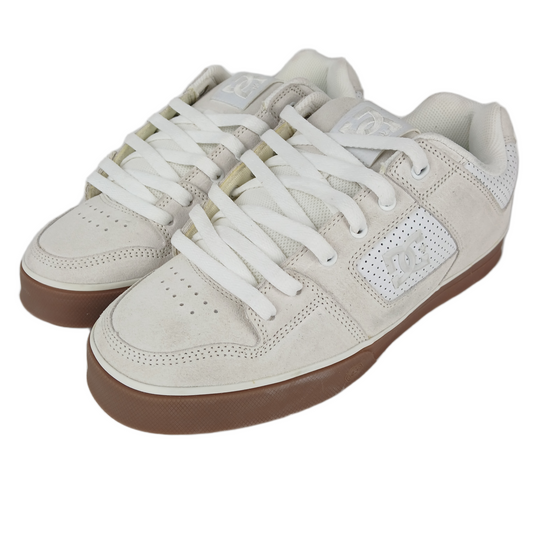 DC Rob Dyrdek Pure Plaza White Gum US Mens Size 9 Vintage Sample Shoes 2008