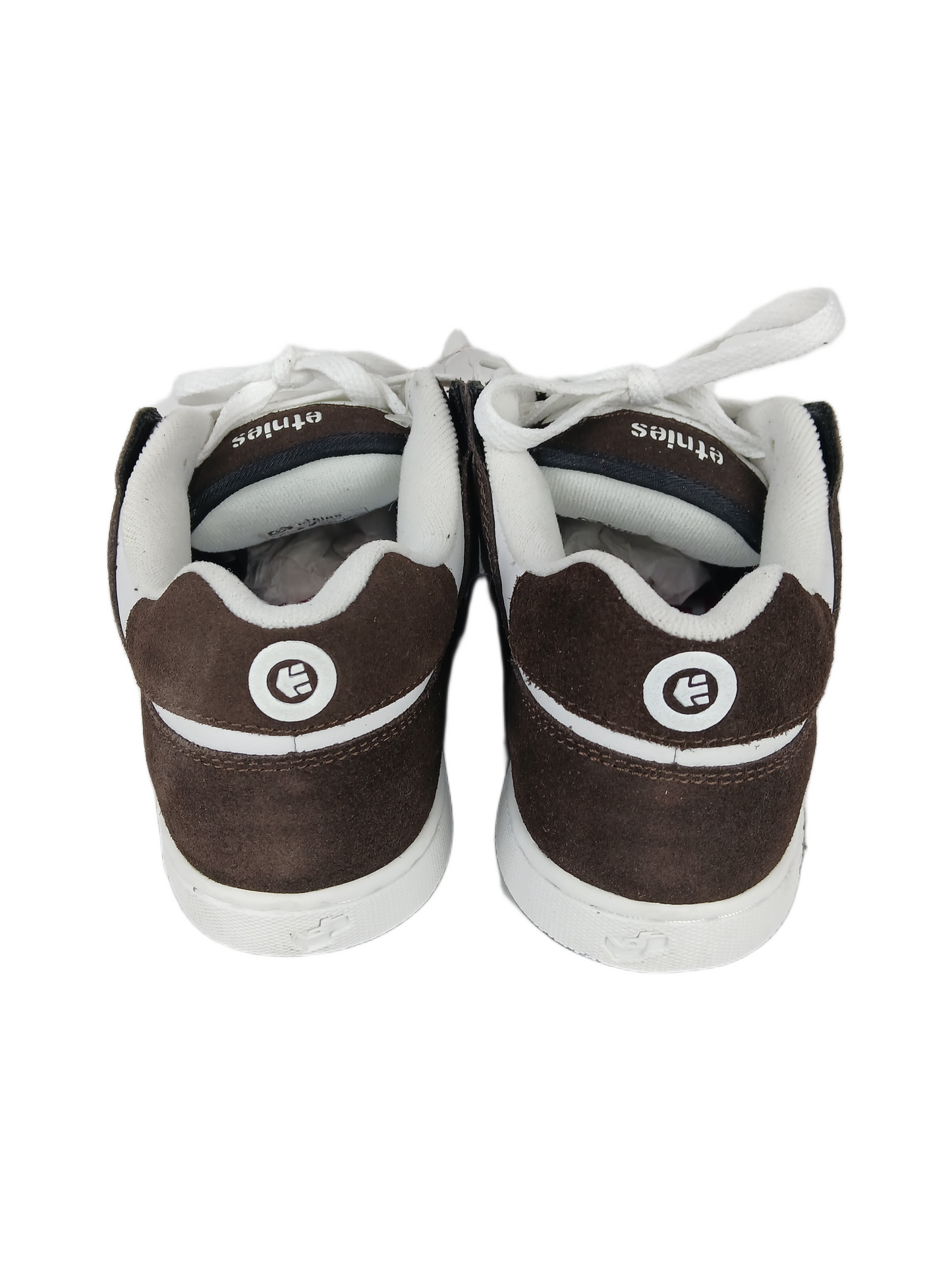 Etnies Ronnie Creager Creager White Black Brown Suede US Mens Size 9 Vintage Sample Shoes