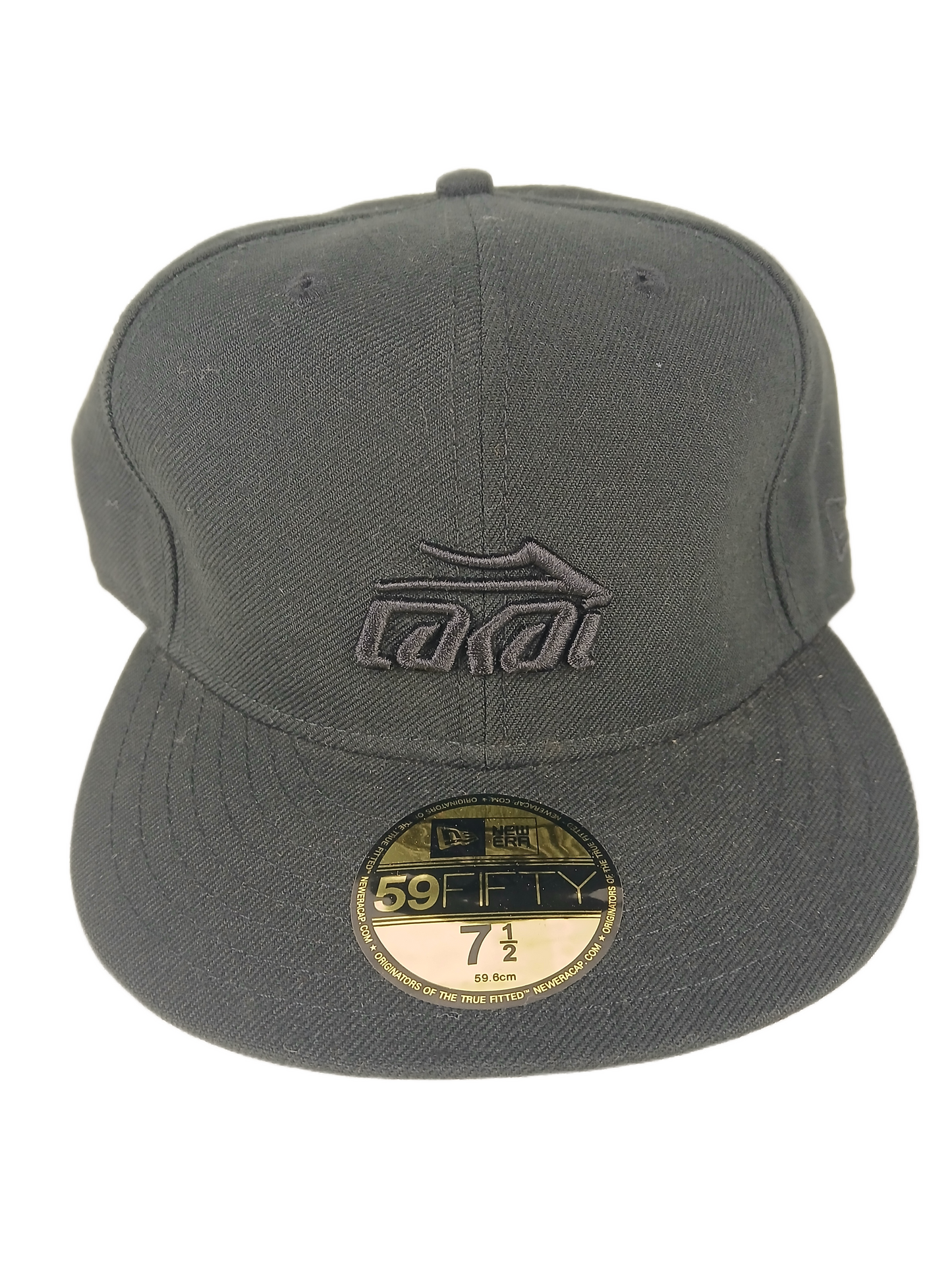 Lakai X New Era 59Fifty Black Black Size 7 1/2 59.6cm Vintage Fitted Hat