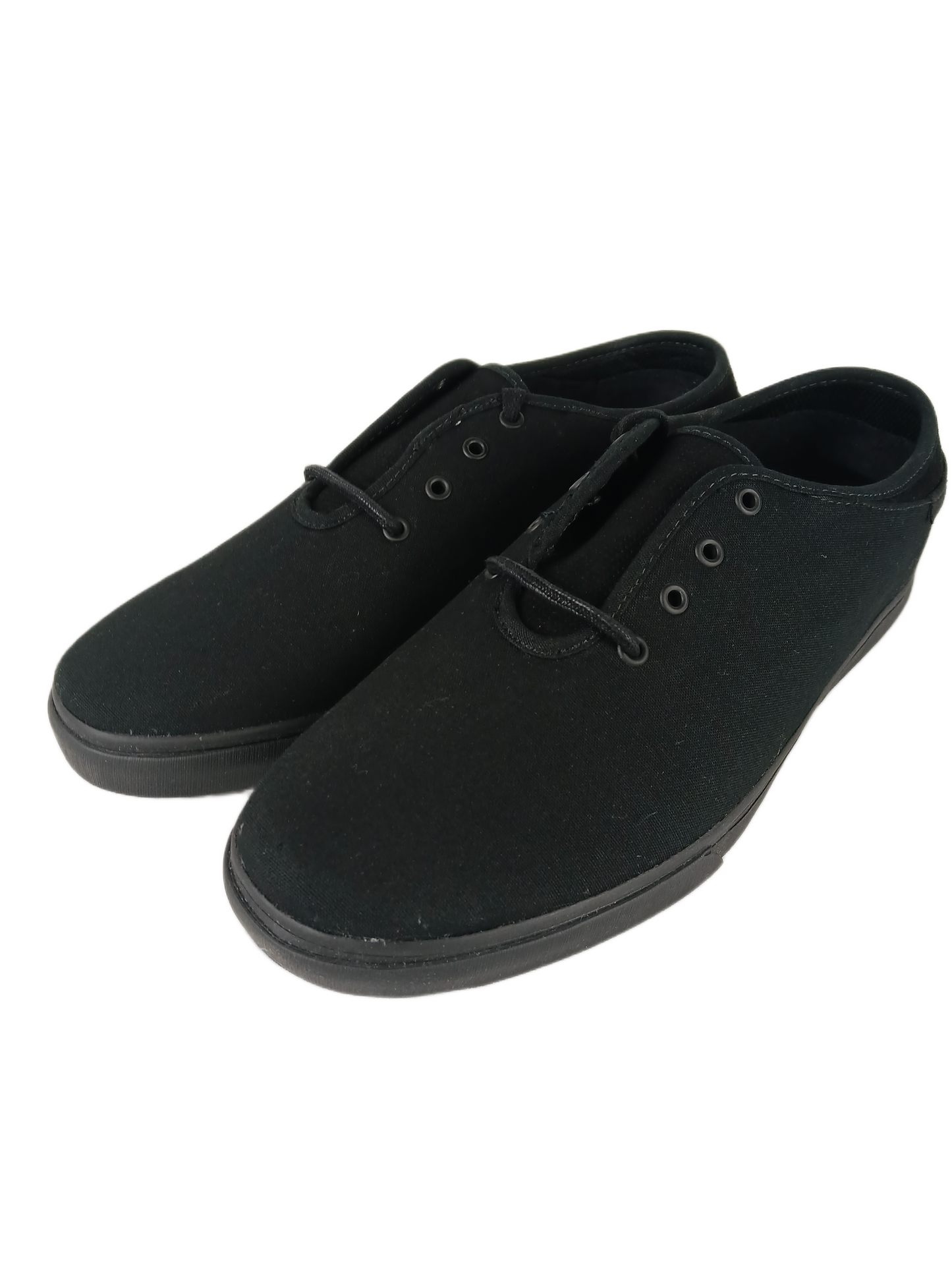DVS Uno Black Canvas Size 10.5 Shoes