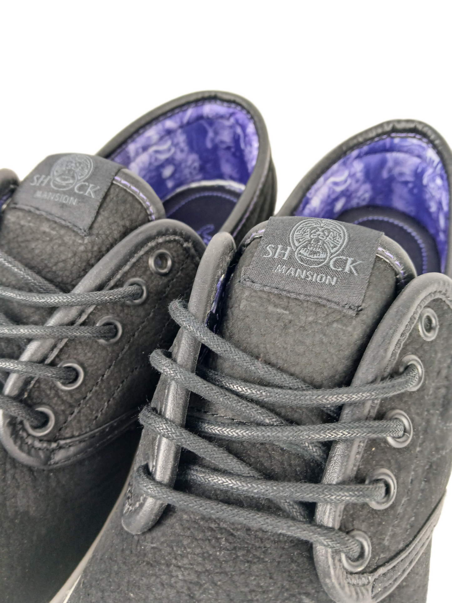 Osiris E.U. Blk/Pur/Shock US Mens Size 9 Shoes