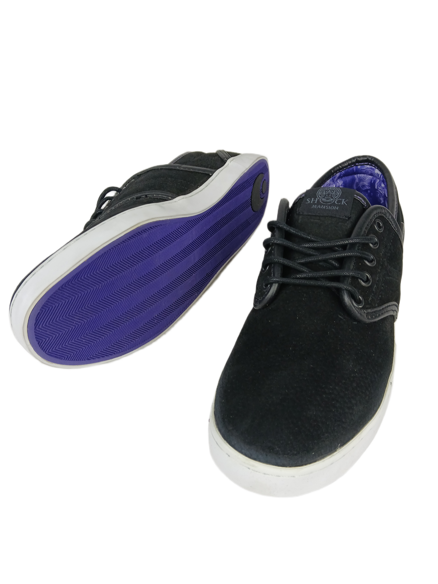 Osiris E.U. Blk/Pur/Shock US Mens Size 9 Shoes
