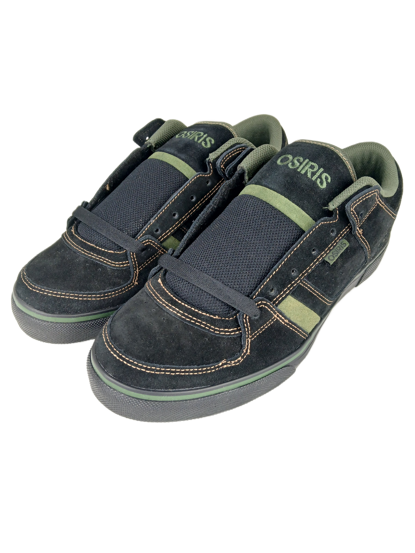 Osiris Chino Low Black Green Black US Mens Size 11 Shoes