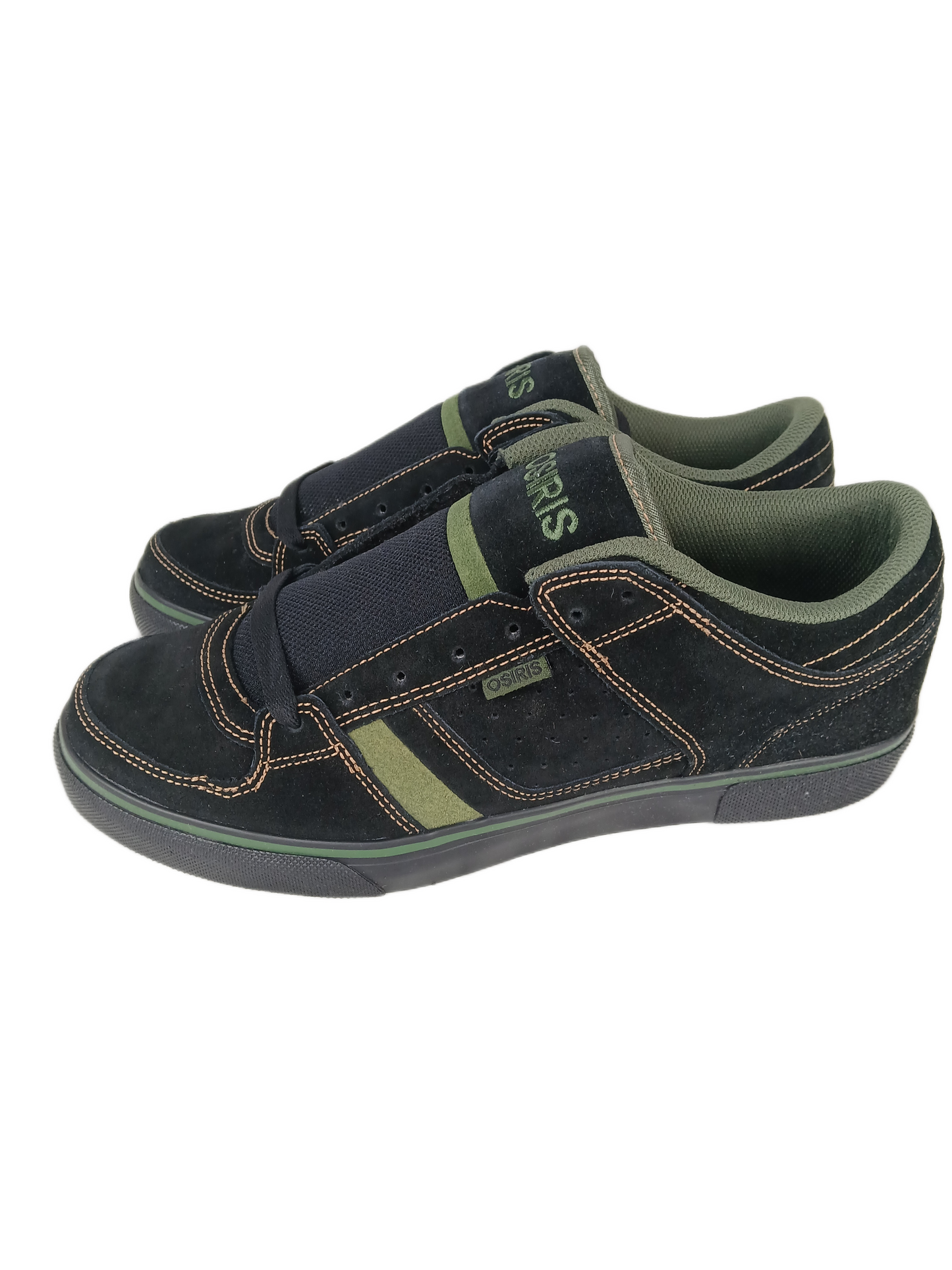 Osiris Chino Low Black Green Black US Mens Size 11 Shoes