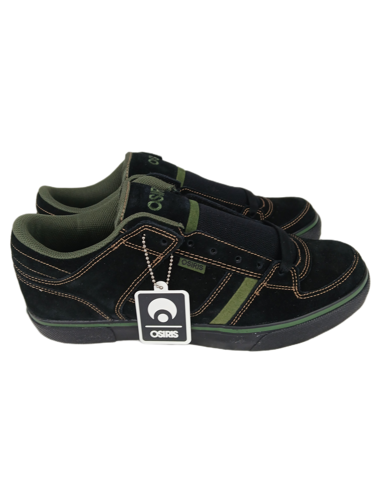 Osiris Chino Low Black Green Black US Mens Size 11 Shoes
