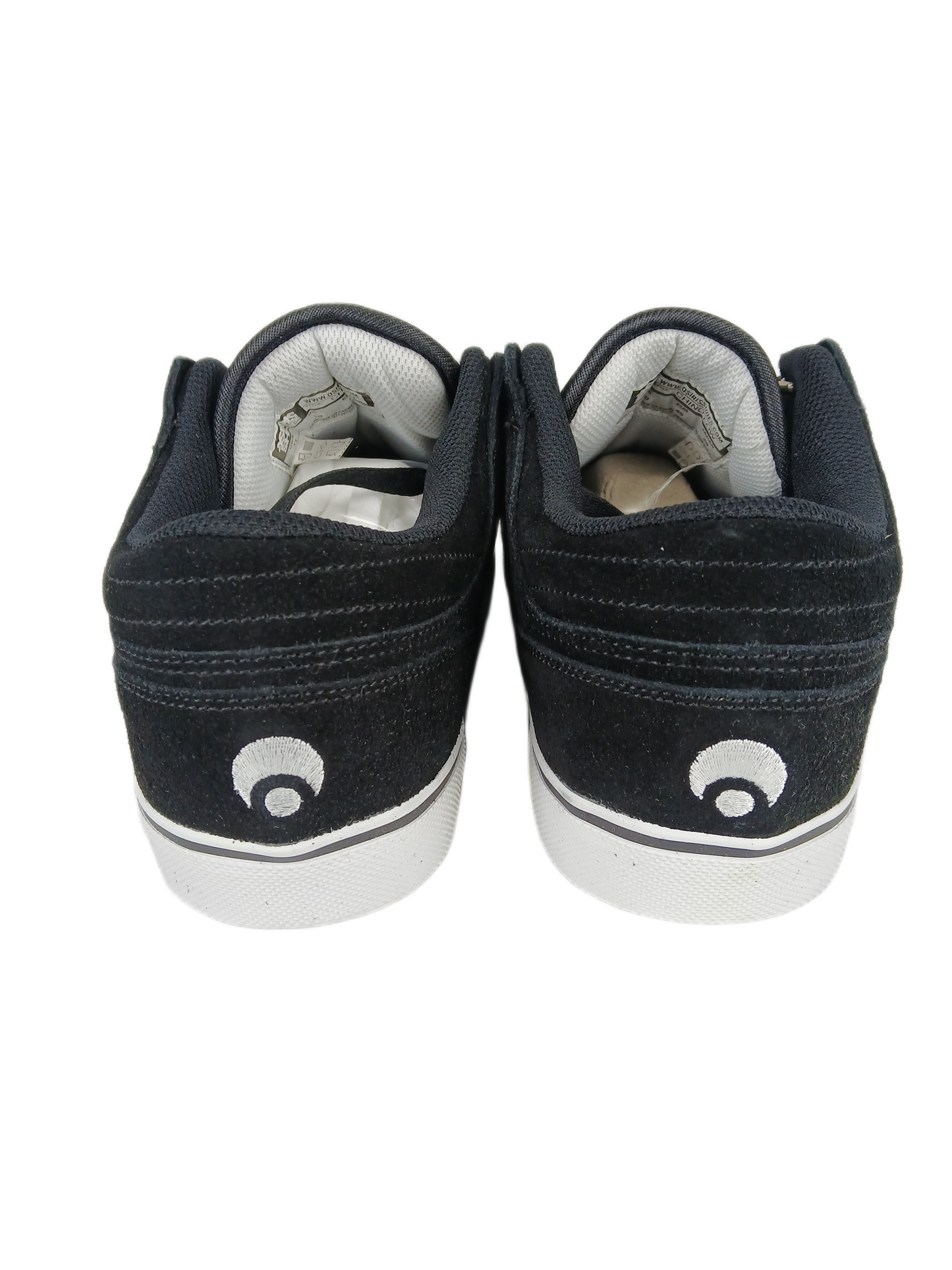 Osiris Chino Low Black/White/Gum US Mens Size 11 Shoes
