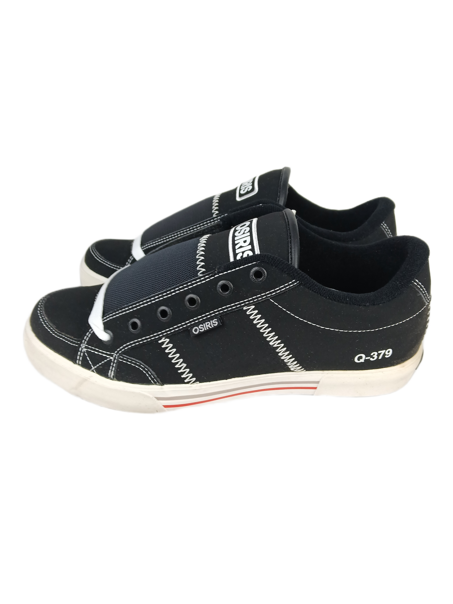 Osiris Q-379 Black/White/Red US Mens Size 9.5 Shoes