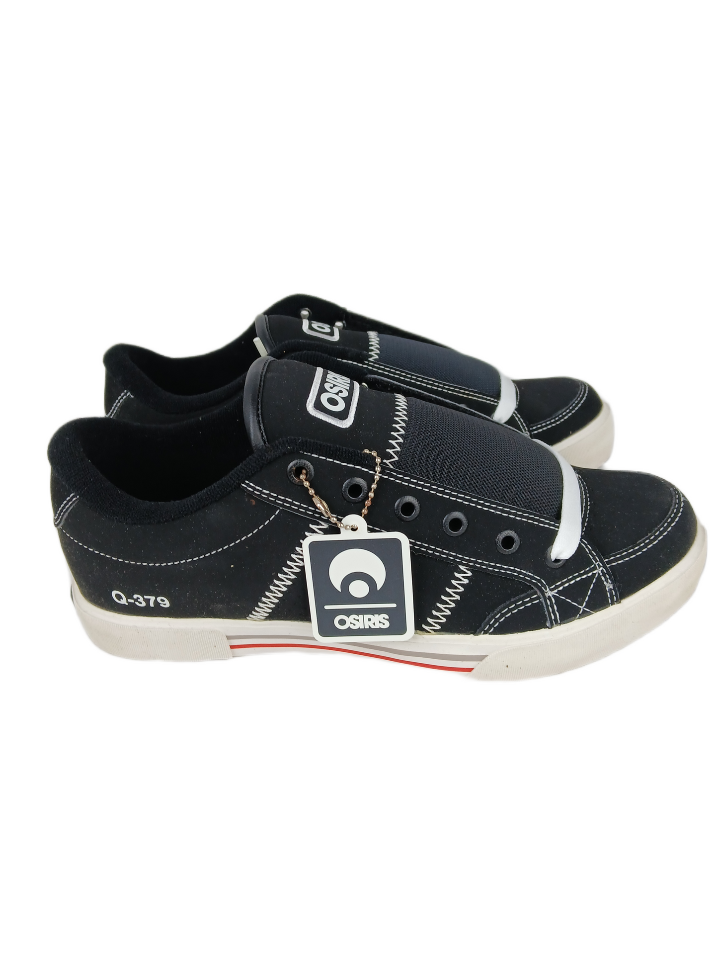 Osiris Q-379 Black/White/Red US Mens Size 9.5 Shoes