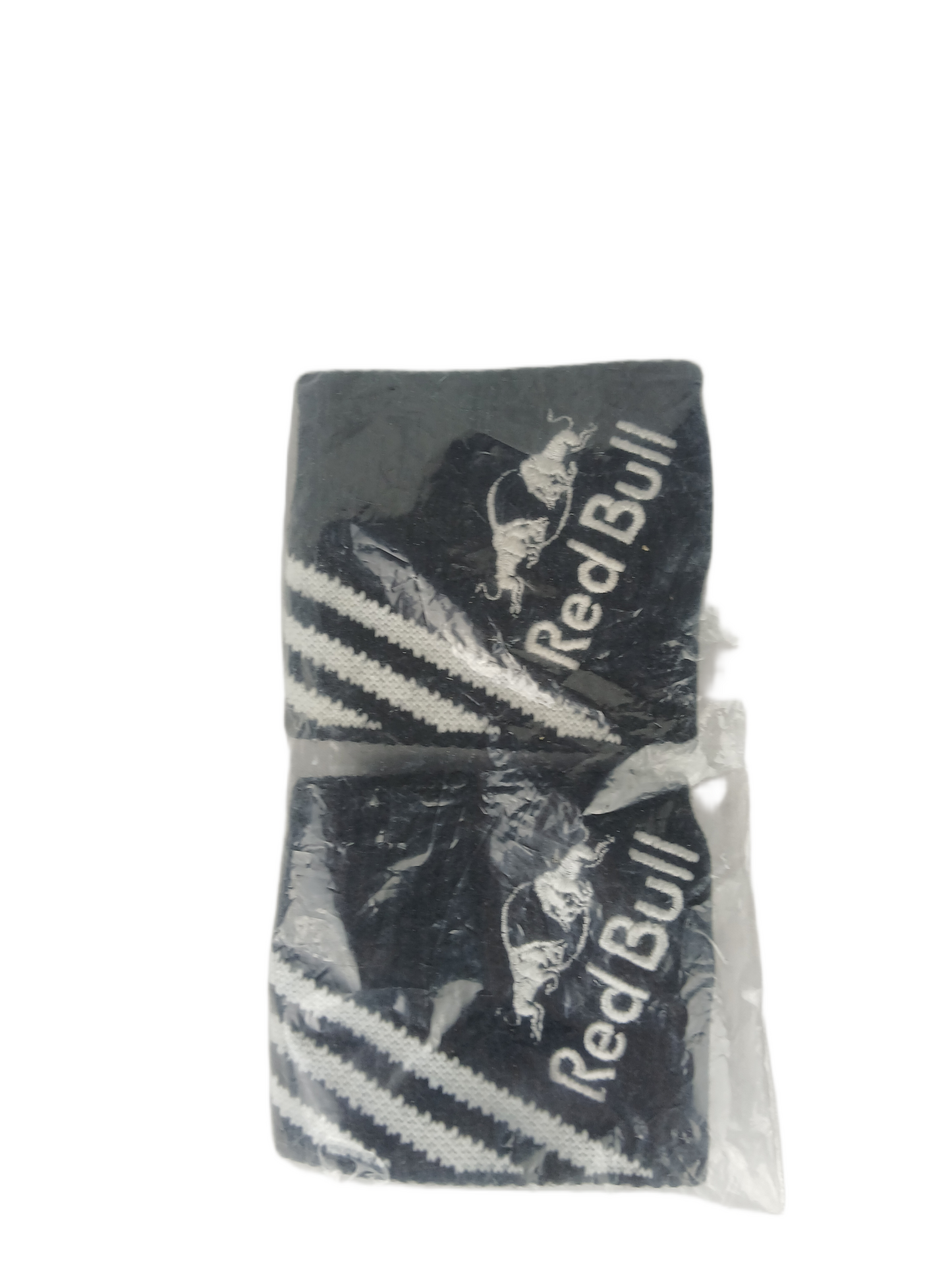 Red Bull Black White Bull Logo Set Of Two Vintage Sweatbands