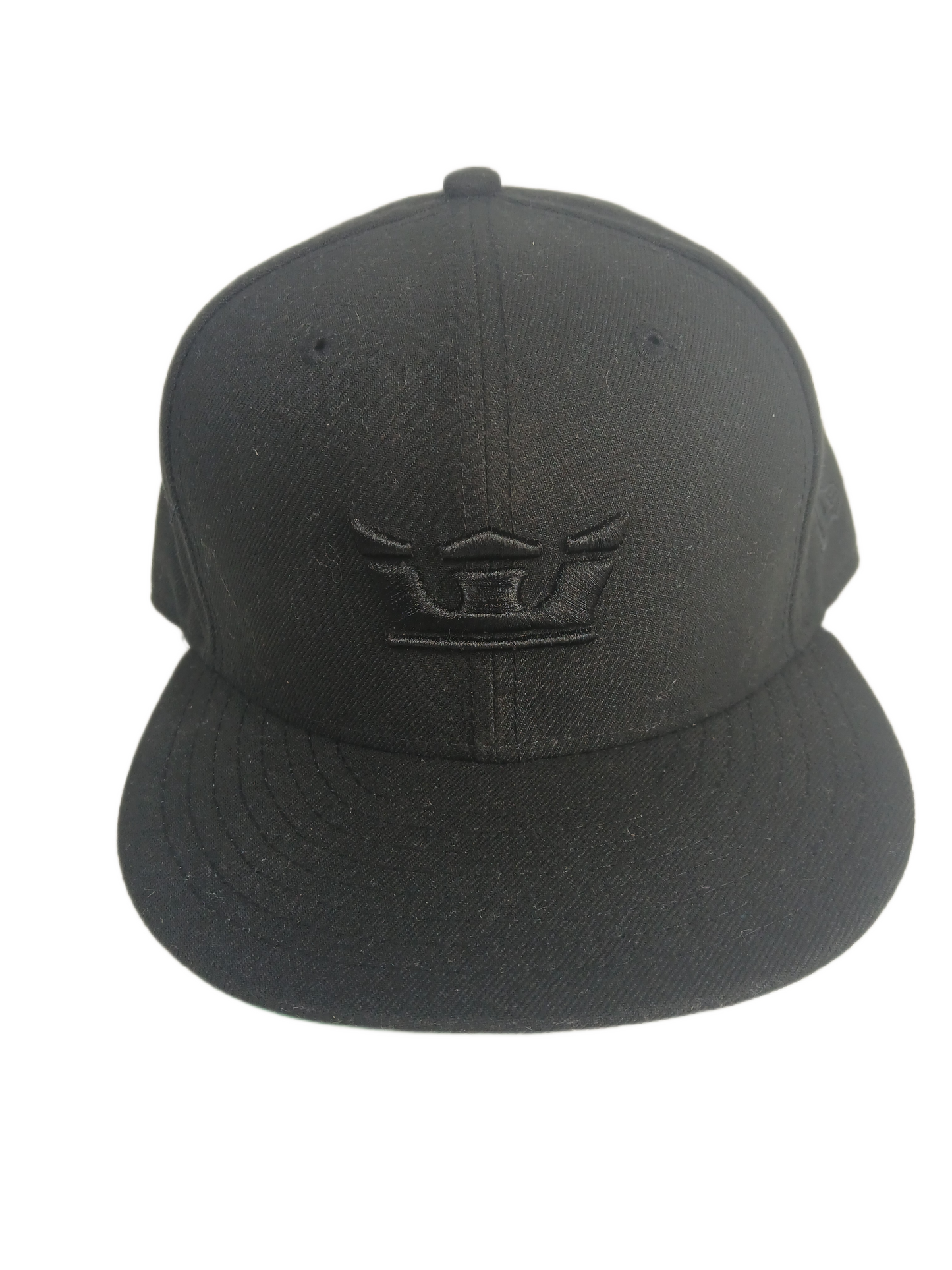 Supra Black Crown Size 7 3/8 58.7cm Vintage Fitted Hat