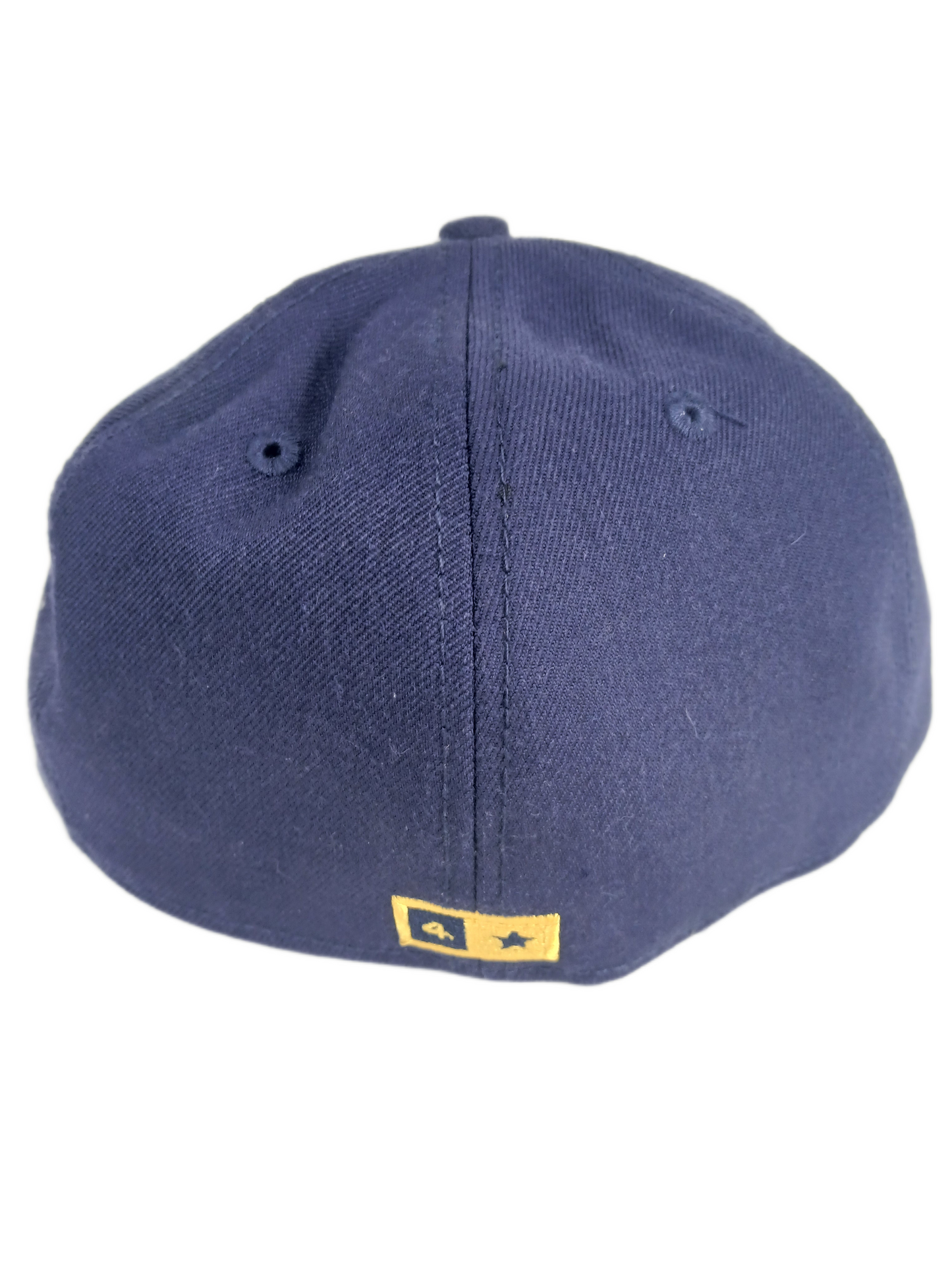 Fourstar X New Era 59Fifty 4Star Navy Gold Ship Coat Of Arms Anchor & Leaves Size 7 55.8cm Vintage Fitted Hat