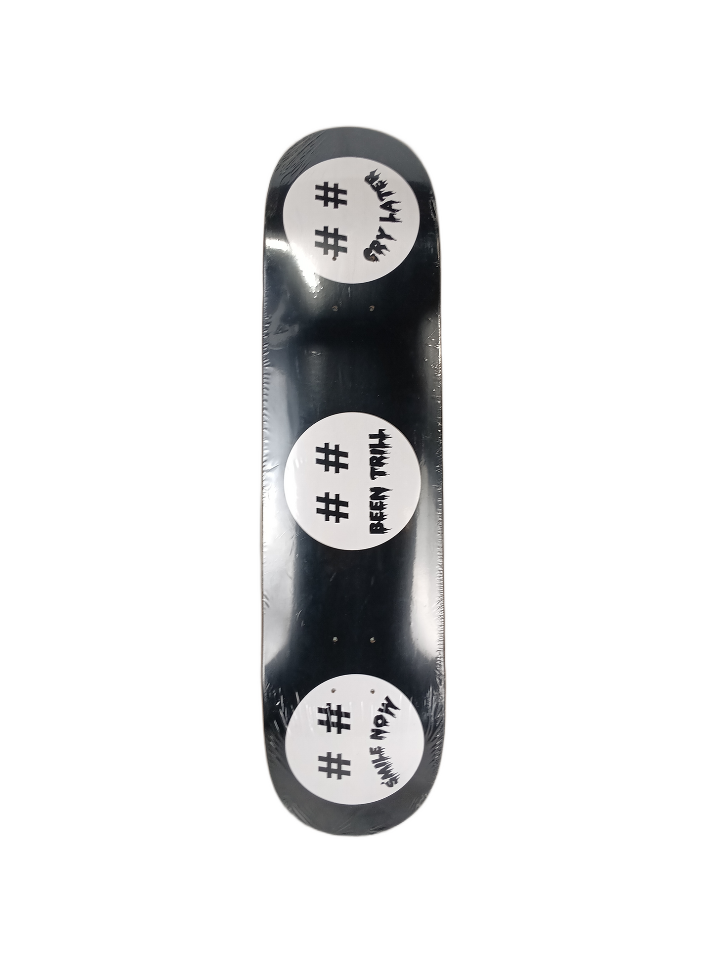 Been Trill Been Trill # # Faces Black White Size 7.9" Vintage NOS Deck