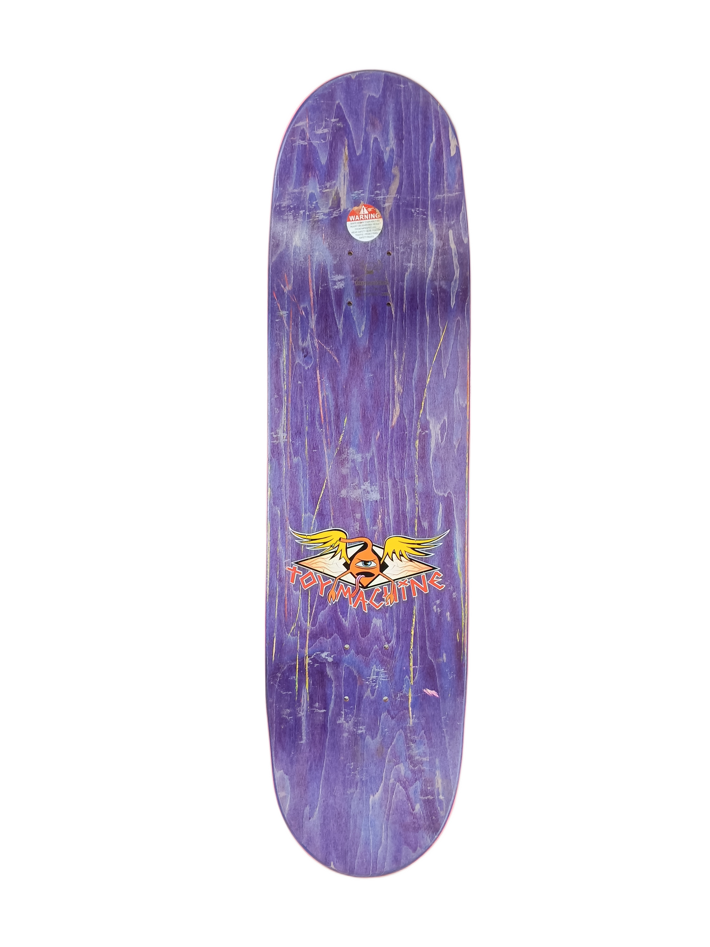 Foundation X Toy Machine Foundation Super Co. Printed Over Ed Templeton Camera Graphic Size 8.4" Vintage NOS Deck