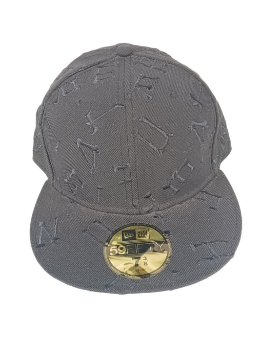 The Hundreds X New Era 59Fifty All Over Print Black Black Size 7 3/858.7cm Vintage Fitted Hat