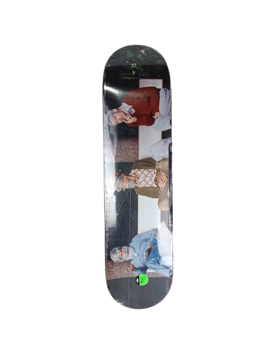 Girl x Beastie Boys Spike Jonze #1 White Multi Size 8.0" Vintage NOS Deck