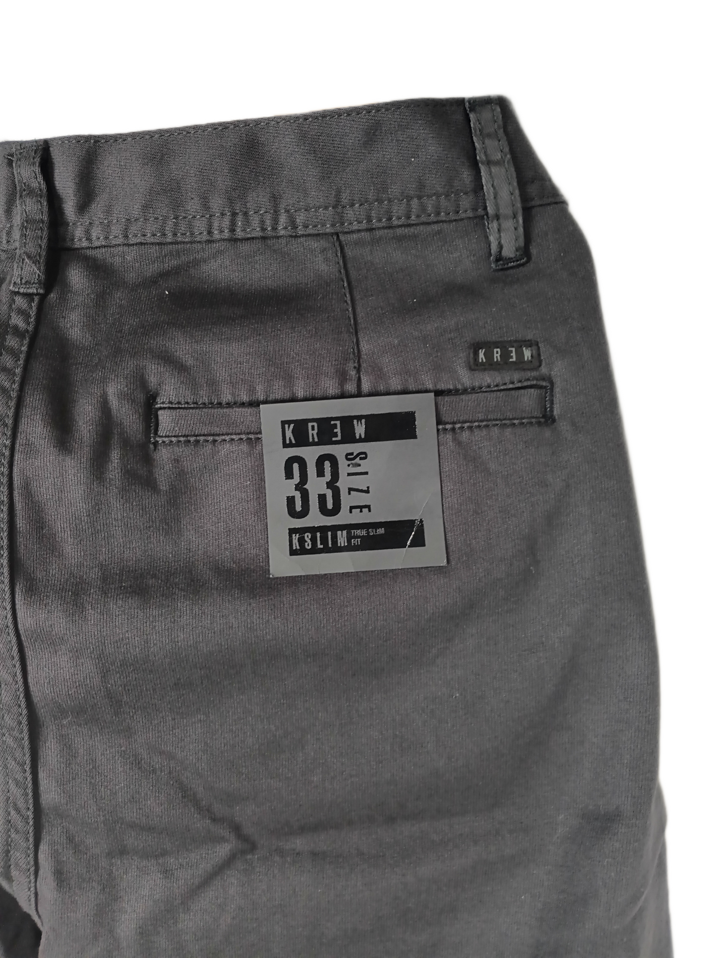 Krew K Slim True Slim Fit Black Denim Mens Size 33 Vintage Jeans