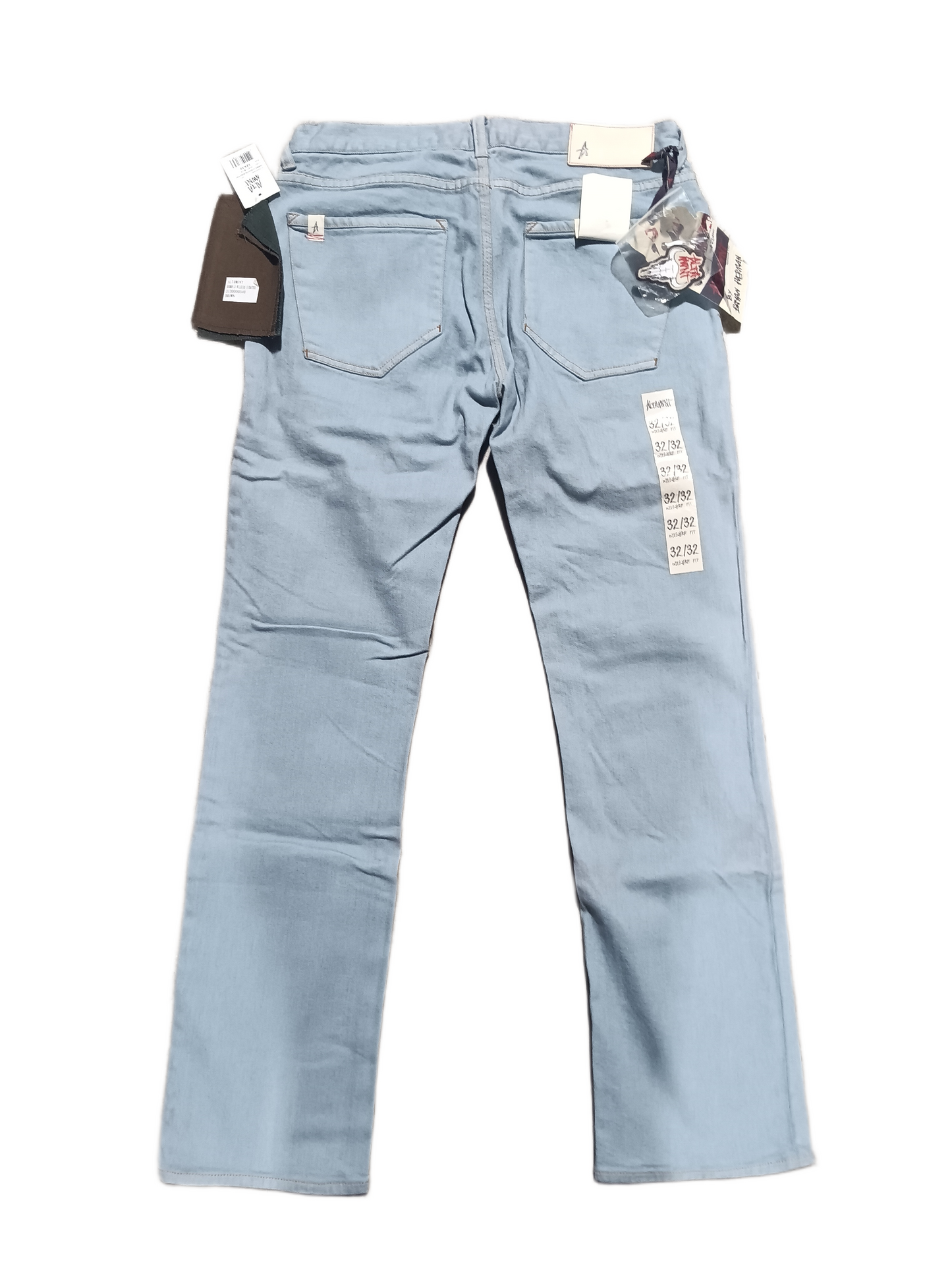 Altamont Bryan Herman Wilshire Signature Fit Denim Dusty Blue Mens Size 32 X 32 Vintage Jeans