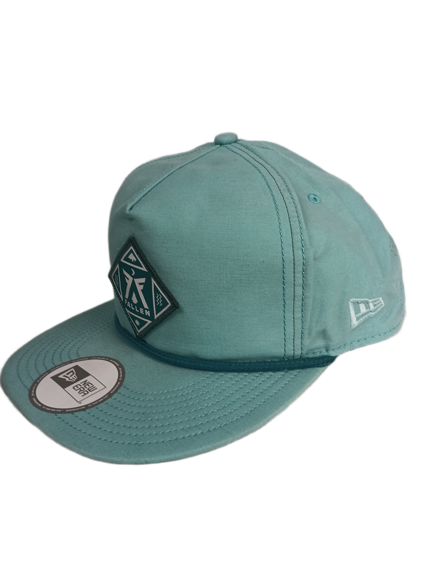Fallen X New Era Patterns Diamond Patch Lt Blue White One Size Fits Most Vintage Snapback 2003 Hat