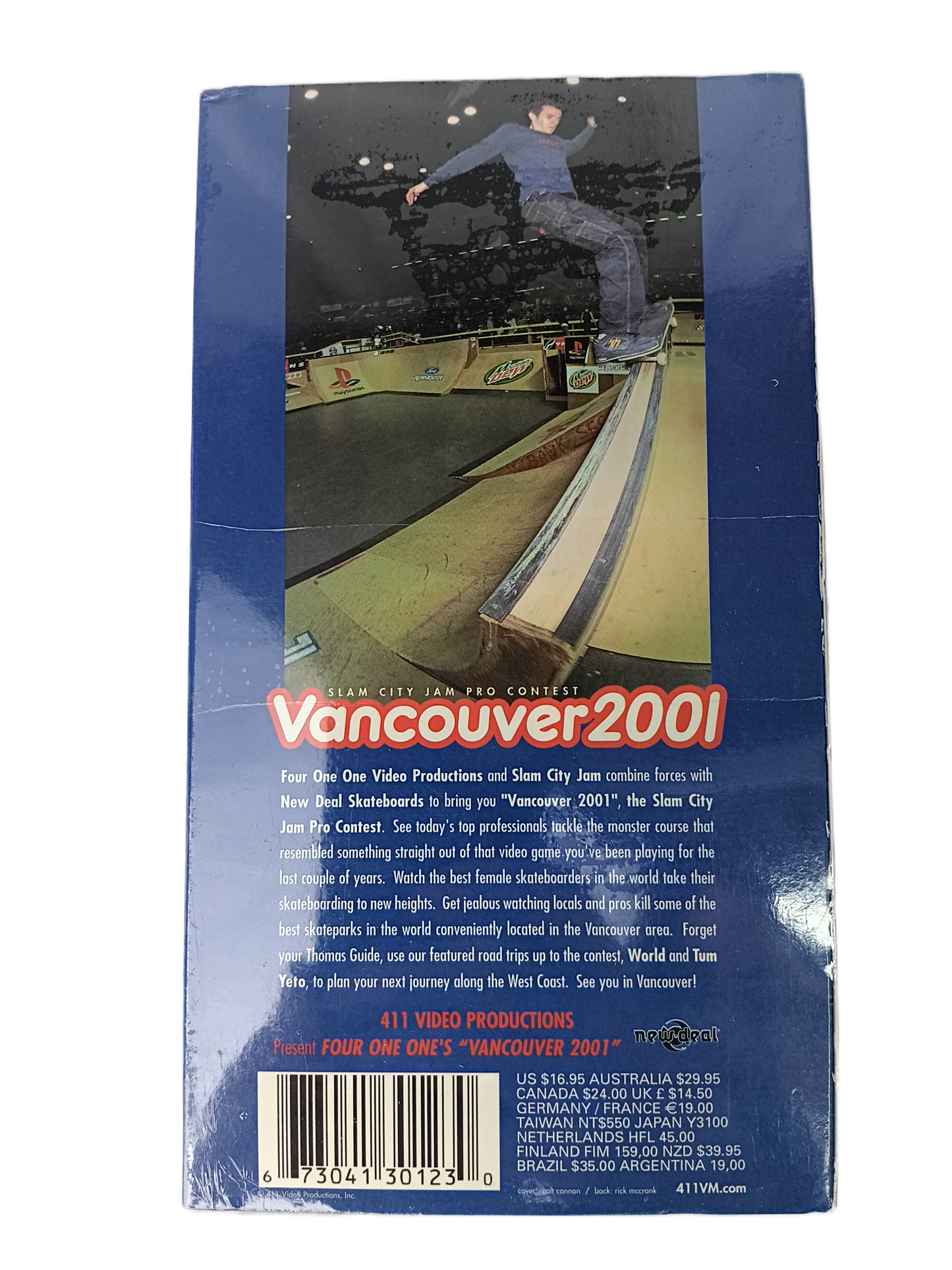 411 Video Magazine Presents Vancouver 2001 Vintage NOS Factory Sealed VHS Video 2001